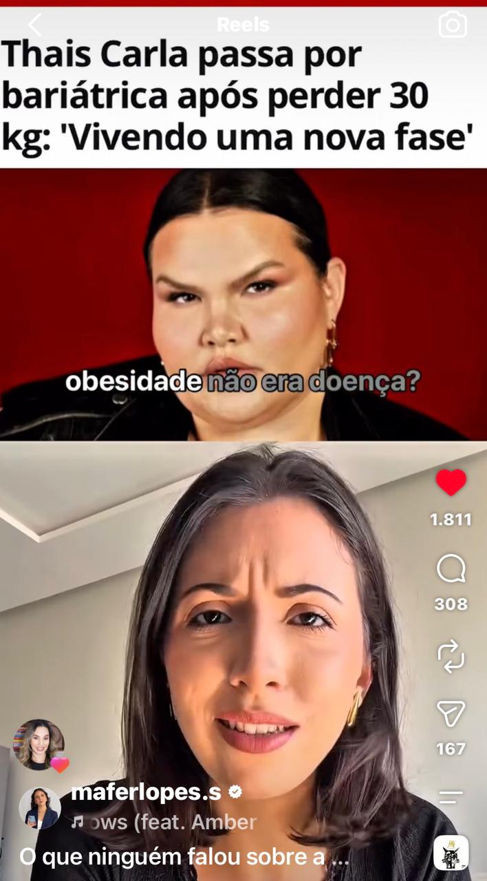 Capa de Reels: Mafer Lopes